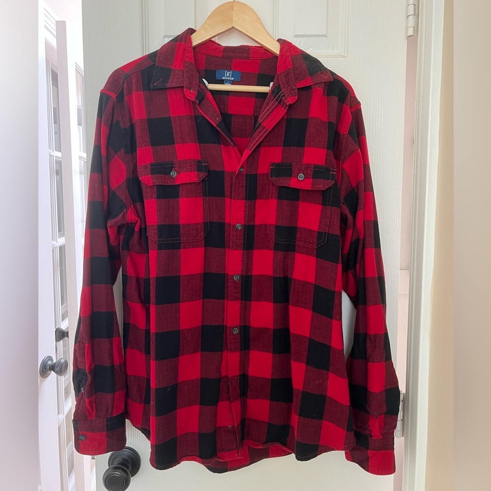 Vintage men’s plaid shirt